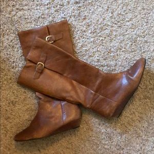 Brown Leather Boots